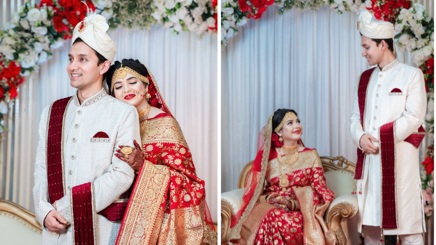 Wedding portrait session